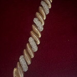 Gold and Silver Bracelet
